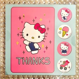 Hello kitty thank you cards set of 12